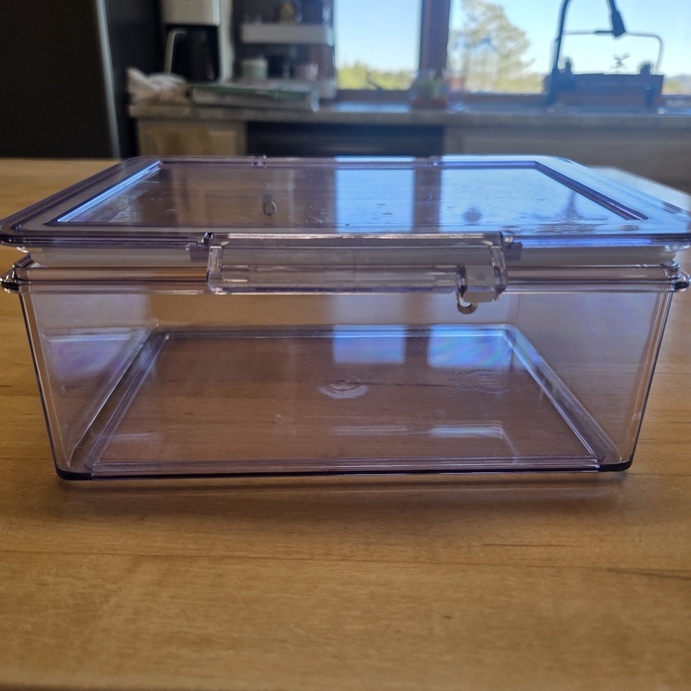 Transparent Food Storage Container